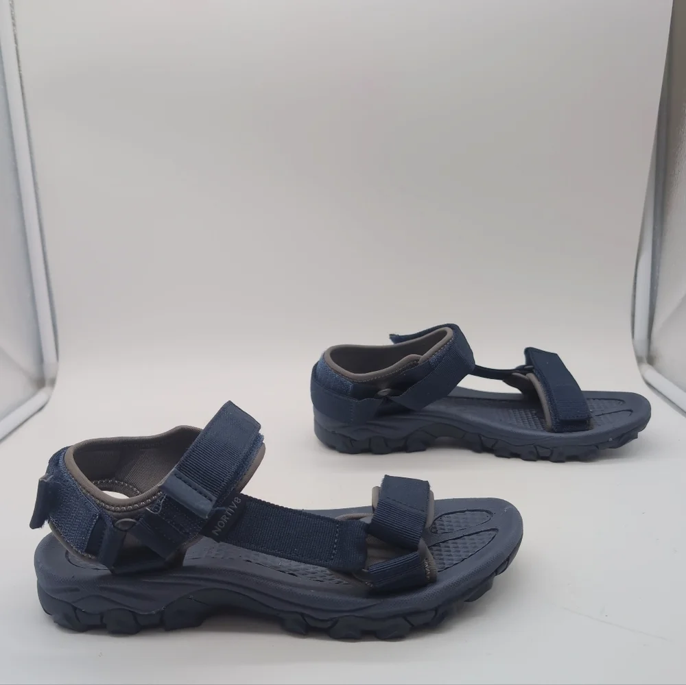 Nortiv8 Langdo-2 Sz 7.5 Navy Blue Outdoor Sport Sandals